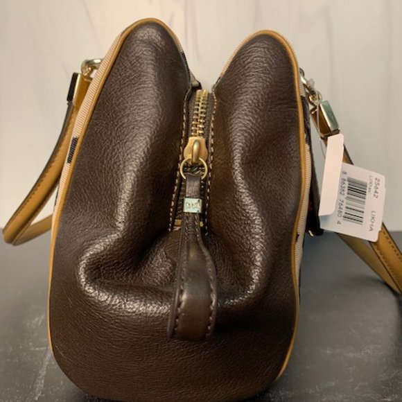 NWT COACH Madison 25642 Khaki Ocelot Crossbody - Picture 2 of 9